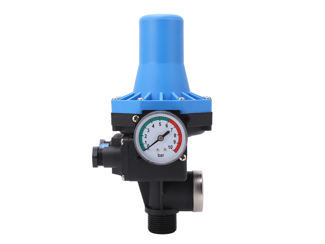 Controlador de presión automático e impermeable para bomba de agua con válvula unidireccional, 110-120 V (0,75 kW)