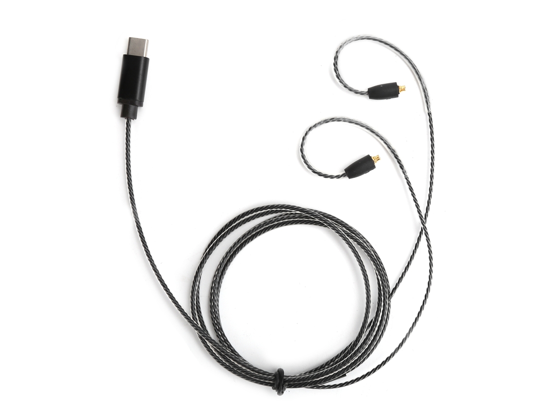 Cabo De Fone De Ouvido Mmcx Type-c Para Shure Se215 Se315 Se425 Se535 Se846 Westone Ue900