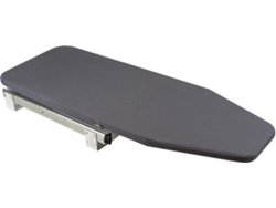 EMUCA Tabla de Planchar Plegable y Extraíble para Mueble Plancha 180 - Giratoria - Acero y Madera