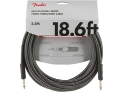 Cable para Instrumentos FENDER Professional Series Jack/Jack Gray Tweed (5,5 m)