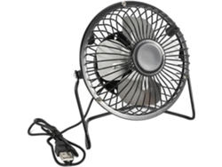 Ventilador De Escritorio Usb Ventilador 4/6 Pulgadas Viento Fuerte Silencioso Portátil Pequeño Rotación 360