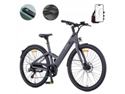 Bicicleta eléctrica urbana ultraligera Engwe N1 Air St de 250 W en fibra de carbono con 100 km de autonomía y frenos hidráulicos.