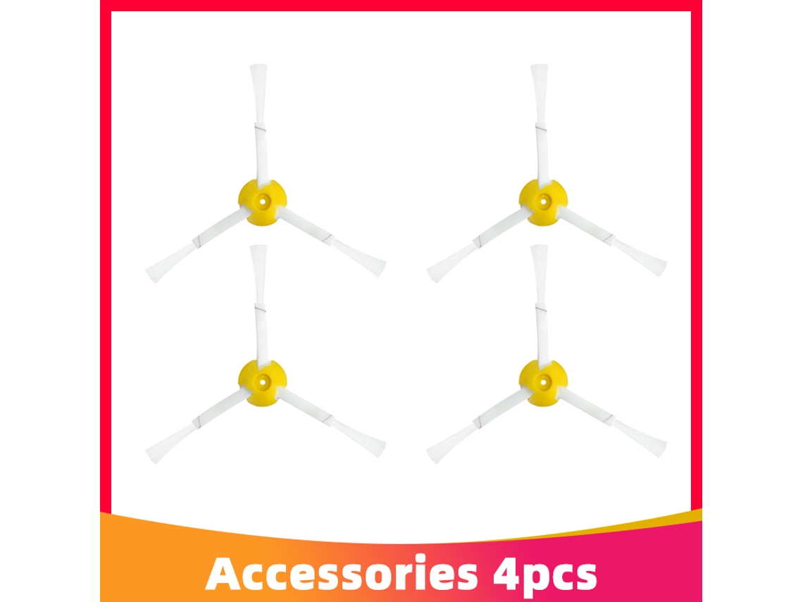 Cepillo lateral lavable para iRobot Roomba 800 900 Series 860 865 866 870 871 880 885 886 890 960 966 980 Accesorios para aspiradoras