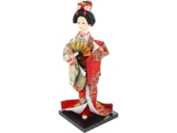 Decoración Muñeca Japonesa Geisha Kimono