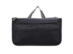 Entrada para bolso con compartimento de almacenamiento inteligente - negro NORTHIX