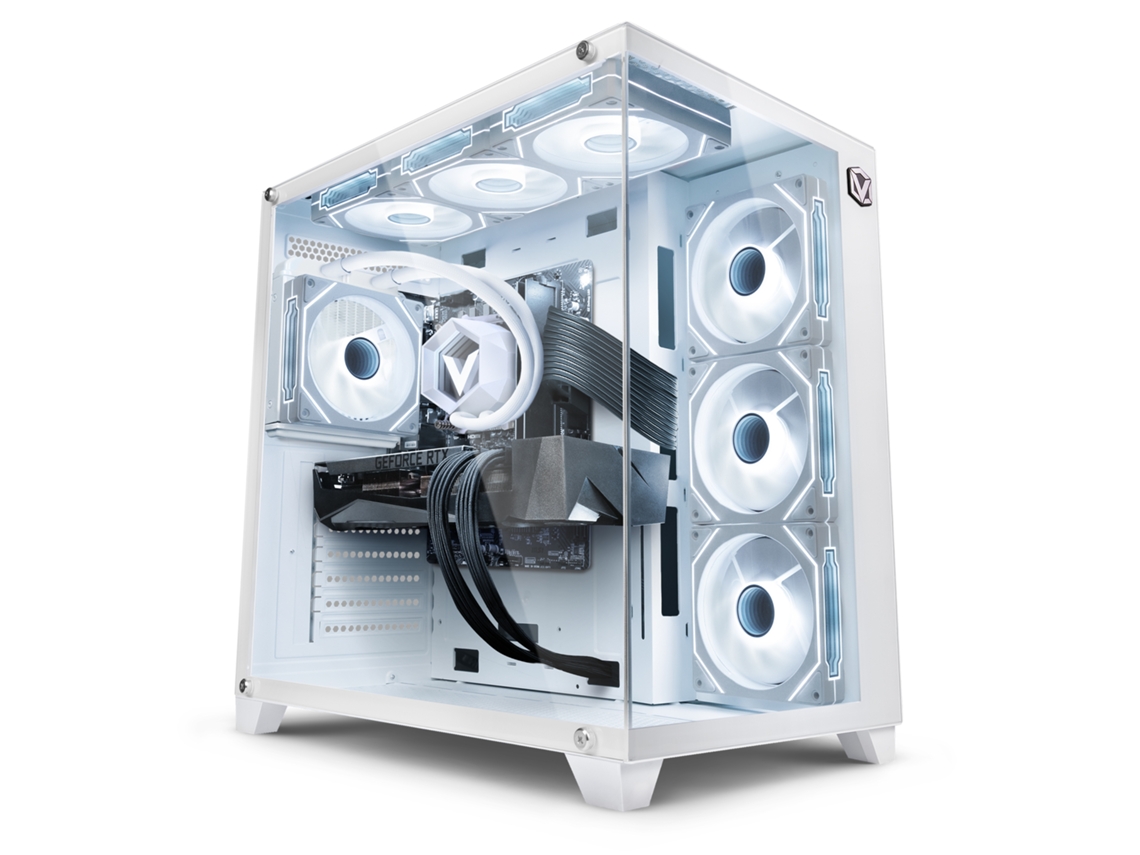 PC para juegos Vibox III-468 • Procesador i7 12700kf de 5.0 GHz • Tarjeta gráfica RTX 5070 Ti de 16 GB • 32 GB de RAM • SSD NVMe de 1 TB • Windows 11 • Wifi