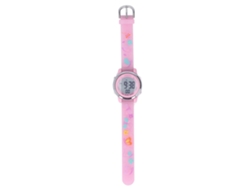 Ats-reloj Led Para Niños Impermeable Con Luz De Fondo Reloj Digital Infantil Con Alarma Cronómetro Para 3 A 10 Años Rosa