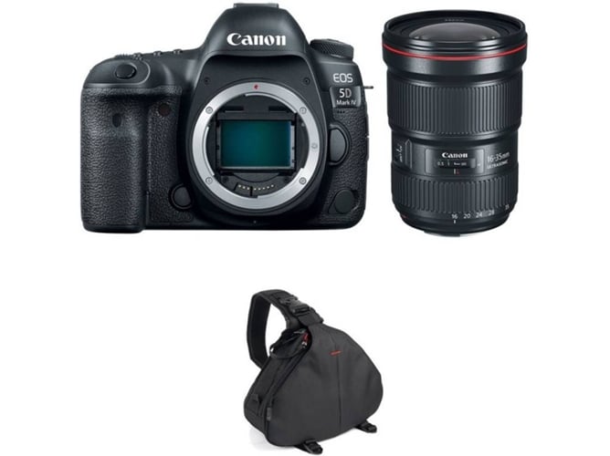 Kit Cámara CANON EOS 5D Mark IV + EF 16-35mm f/2.8L III USM + Bolsa (Full-Frame)