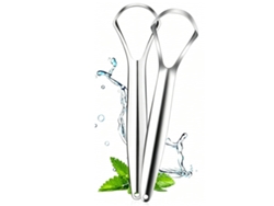 Set De Raspadores De Lengua 2 Piezas, Diseño Antiadherente, Fácil De Limpiar Y Esterilizar Para Uso Doméstico Y Viajes.