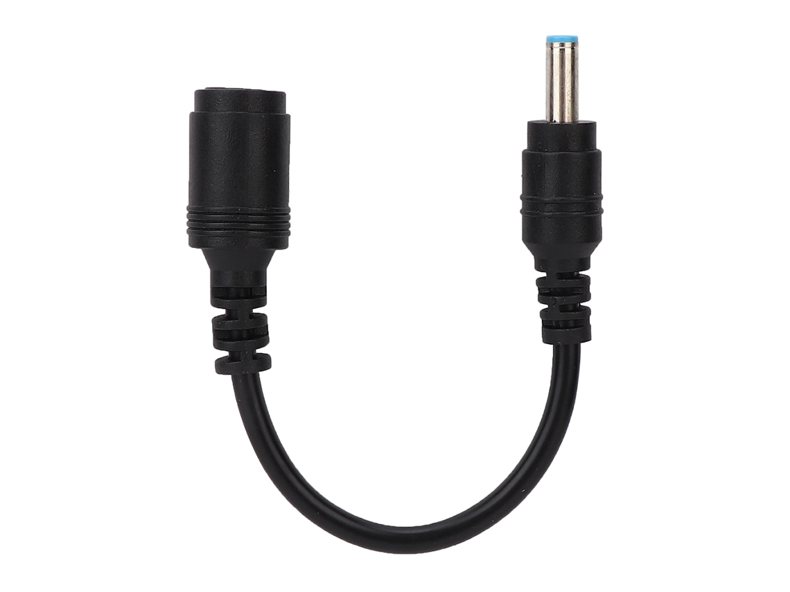 Cabo conversor de adaptador de energia 7,4 x 5,0 mm fêmea para 4,5 x 3,0 mm macho para HP/Dell