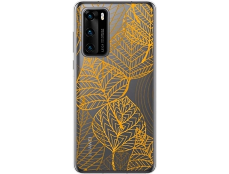 Carcasa Huawei P40 TUMUNDOSMARTPHONE Dibujos Transparente Multicolor