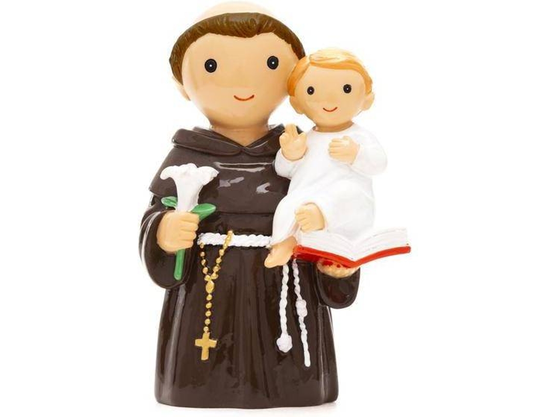 Figura Decorativa LITTLE DROPS OF WATER Santo António Edición Especial (Marrón - Resina)