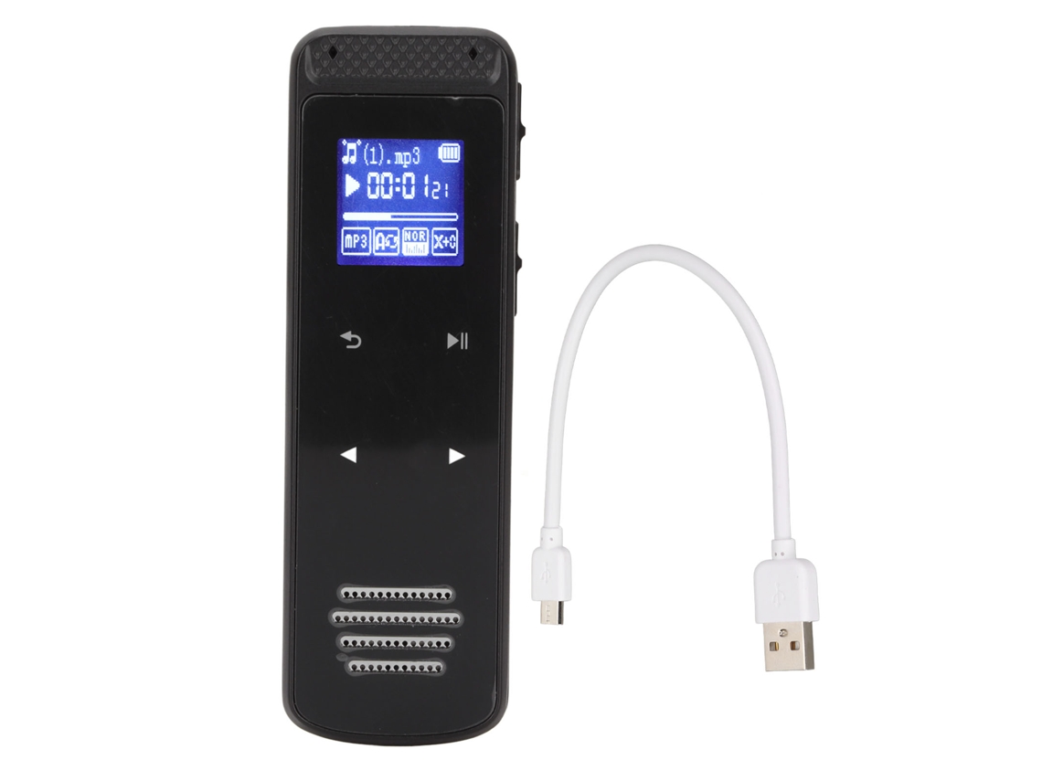 Grabadora De Voz Smart Mini Con Ia Para Convertir Voz A Texto, 16 Gb, Aleación De Zinc, Reducción De Ruido, Hd