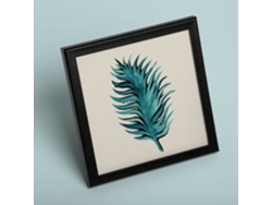 Póster NACNIC de Flores y Naturaleza. Cuadrada Sueltate El Pelo, Ilustrada con Dibujos A Color.
