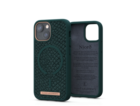 Funda para iPhone 13 Mini NJORD BYELEMENTS Verde