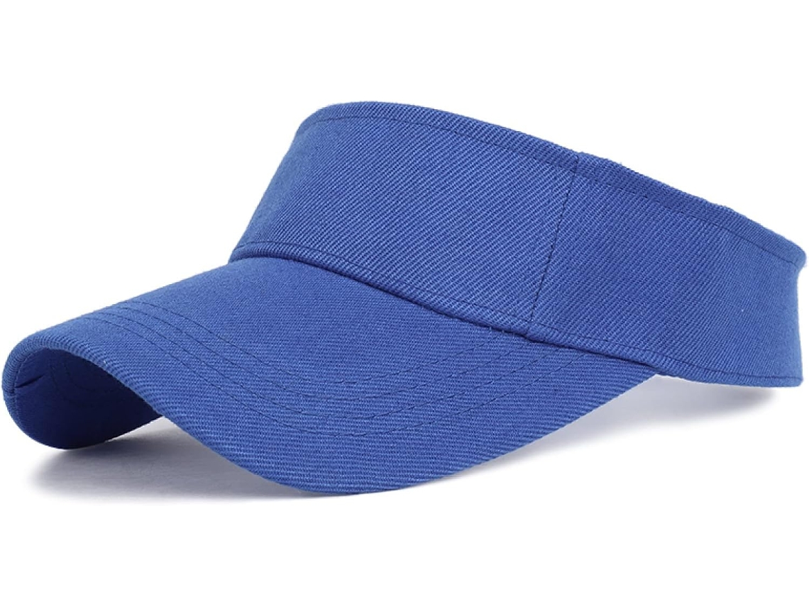 Sombrero deportivo de paja con ala ajustable, de algodón, protección solar | Sin marca