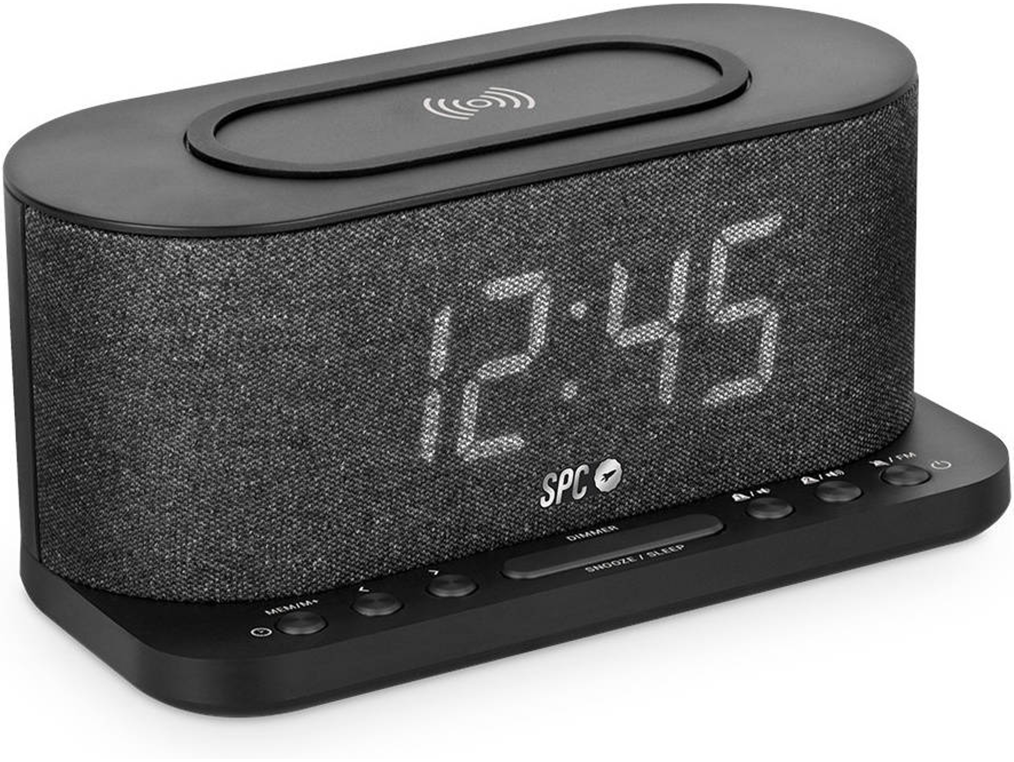 Reloj Despertador SPC Gisli con Cargador