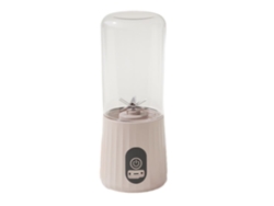 Mini exprimidor portátil de 350 ml, recargable por USB, ideal para batidos de frutas y verduras.