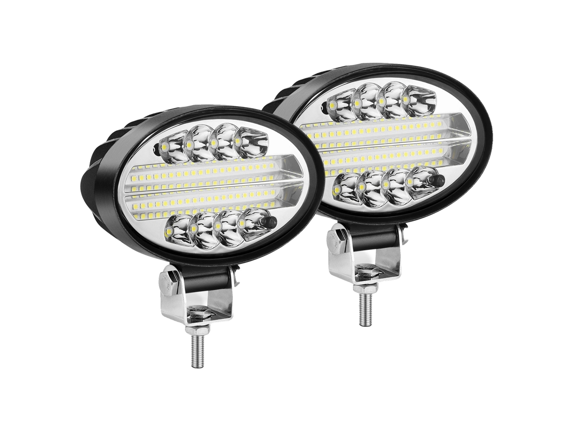 Luz de trabajo LED, 20 W de potencia, IP67 a prueba de agua, 2 unidades de luz de trabajo de 20 W OEM
