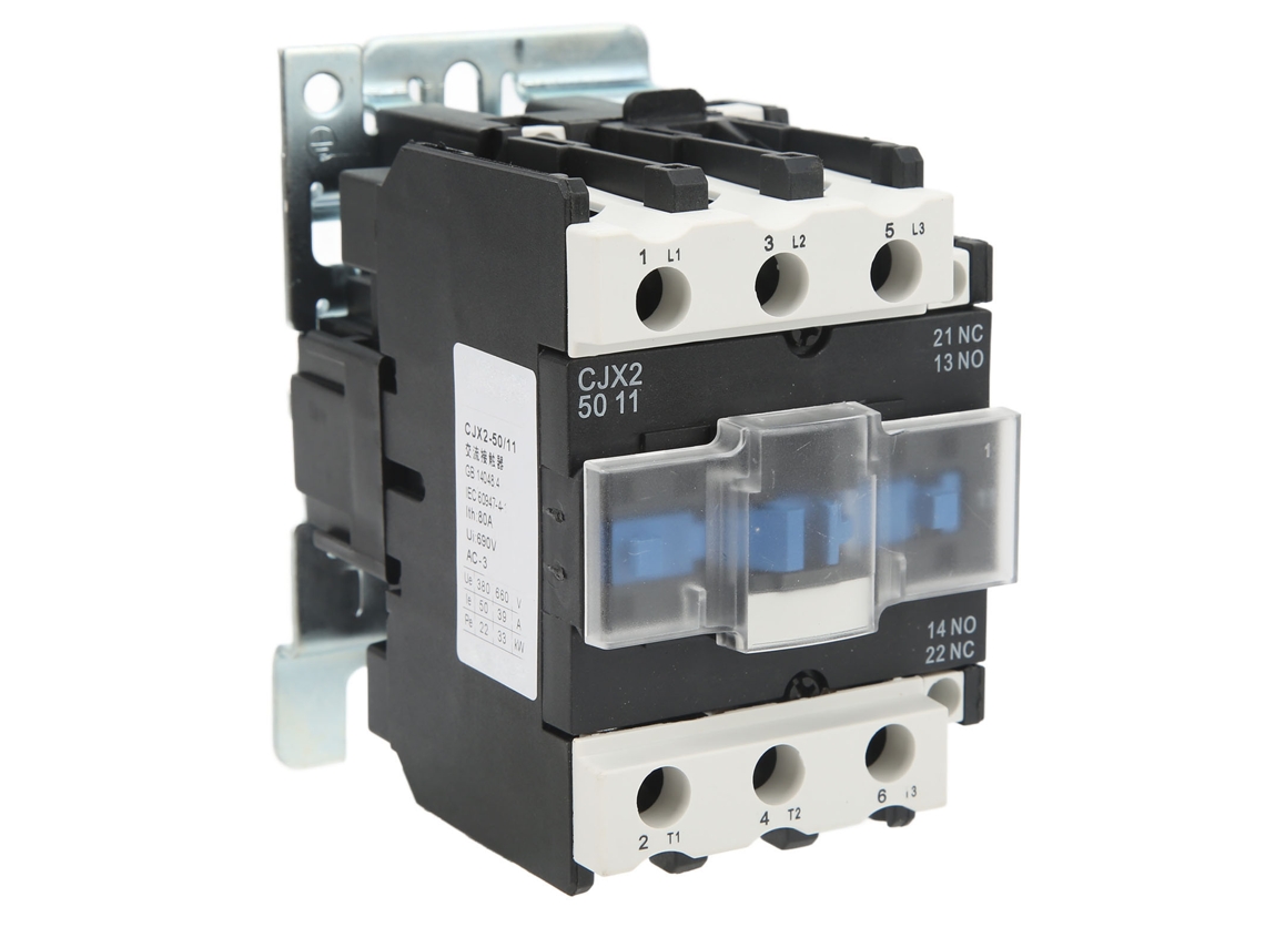 Contactor de CA de 220 V de alta sensibilidad para reemplazo industrial, ABS duradero