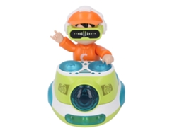 Brinquedo Dançante Menino Rock Dj Com Luzes E Som Carrinho Para Bebês Verde