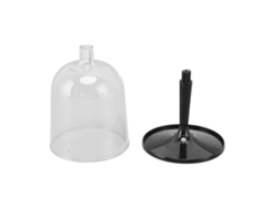 Vaso De Vino Portátil, Plegable, De Plástico Transparente, Desmontable, Para Camping Y Viajes, Negro, 295 Ml (10 Oz).