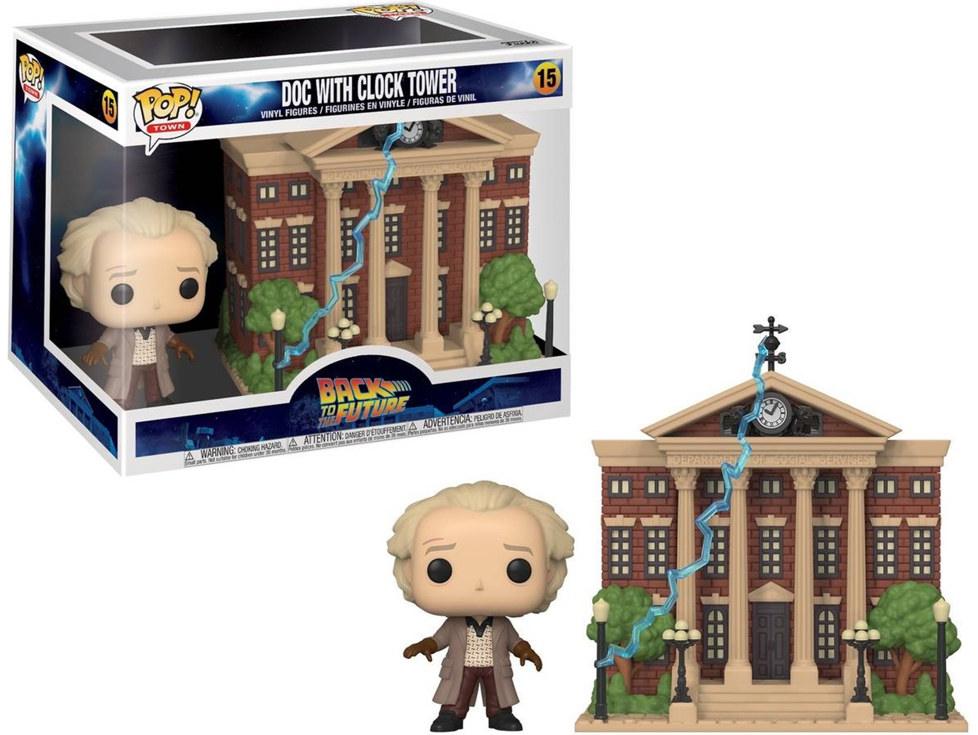Figura FUNKO Pop Town: Bttf Clock Tower