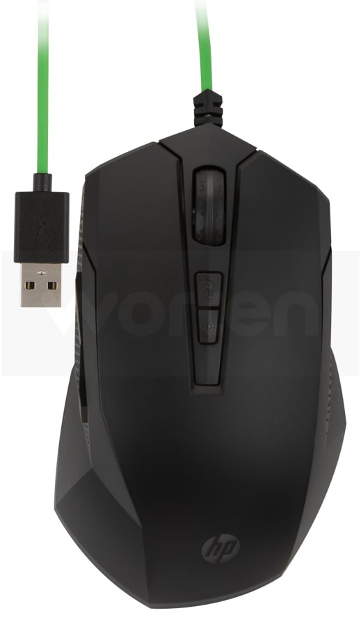 Ratón Gaming HP Pavilion 200 (3200 dpi - Negro)