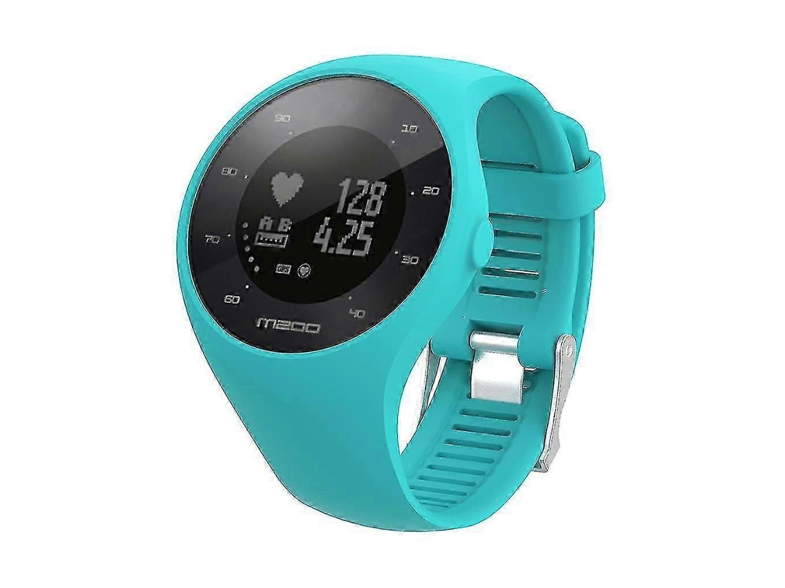 Pulseira De Sílica Macia Ajustável Para Smartwatch Polar M200.
