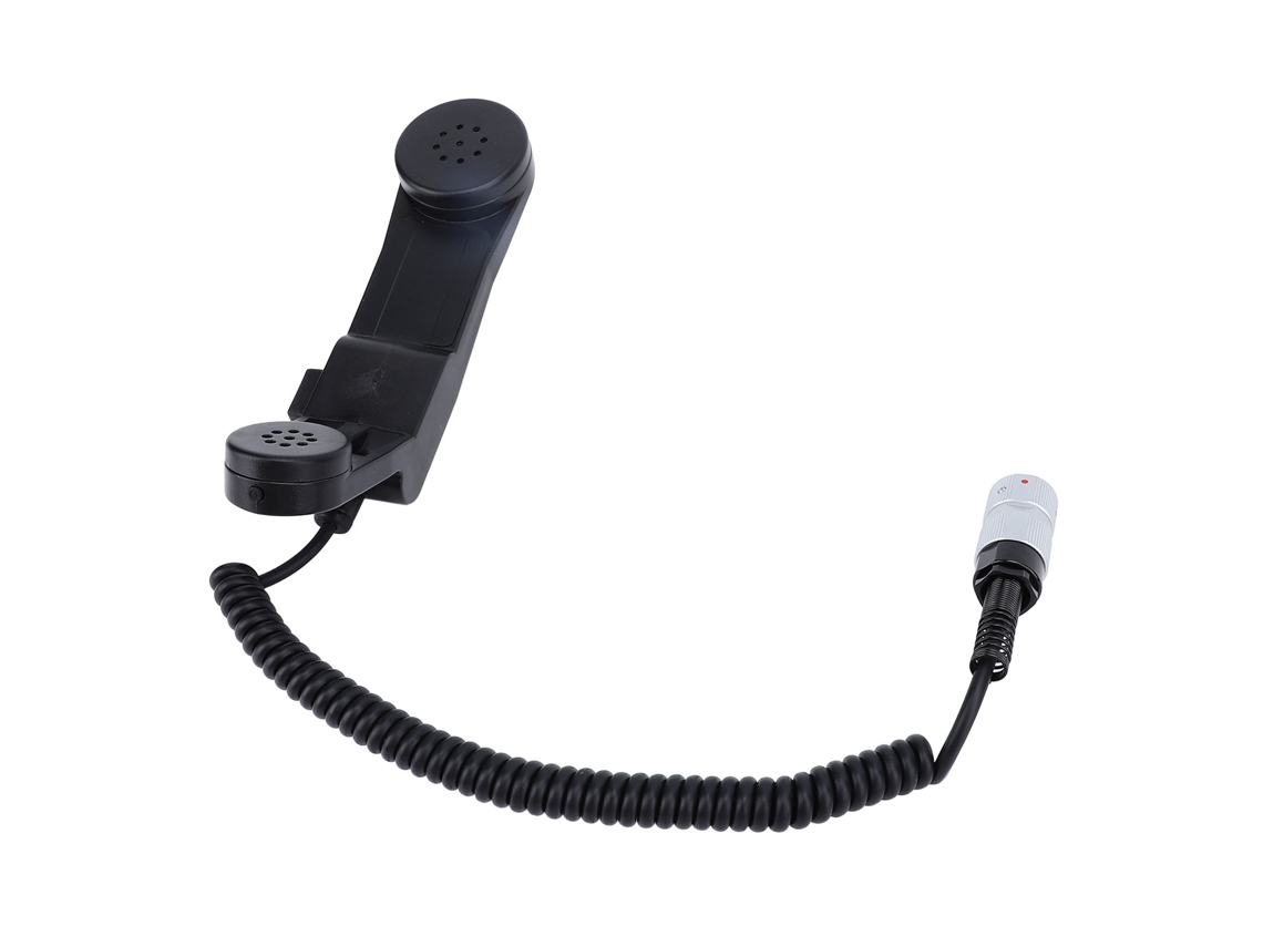 Micrófono De Mano Con Botón Ptt, Conector De 6 Pines Para Radios An/prc 152 Y An/prc 148.