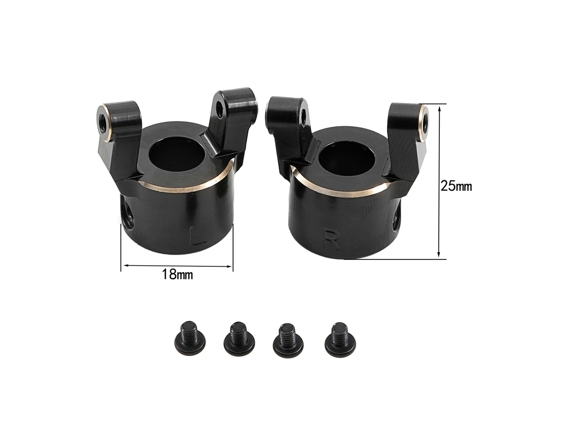 Ymsl Pieza De Repuesto C Hub Carrier Para Scx10 Pro, Pieza De Mejora Para Coche De Control Remoto Hxl