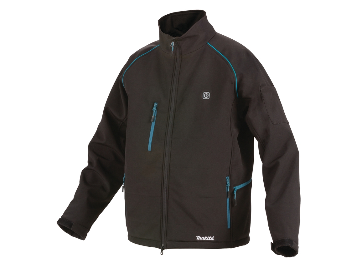 MAKITA DCJ205ZL Chaqueta calefactada Talla L 18V LXT 5 Zonas de calor