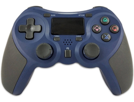 YIZHOOD Controlador de Juegos Inalámbrico Gamepad Inalámbrico Compatible con Playstation 4 / Playstation 3 / Joypad Panel Táctil Pcazul YIZHOOD