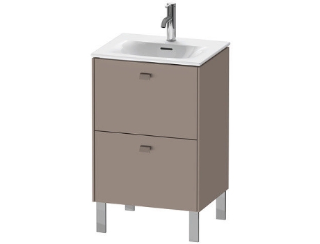 Mueble de lavabo DURAVIT Brioso vertical 52,0 x 41,9 cm 2 cajones incl. recorte de sifón y delantal para lavabo Viu 234453