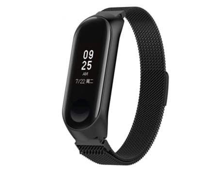 Correa PHONECARE Milanese Loop Cierre Magnético para Xiaomi Mi Band 7 Negro