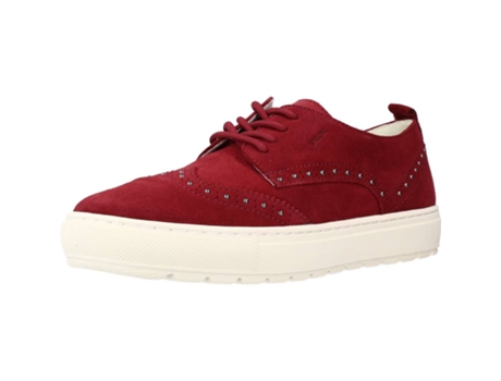 Zapatos de Mujer GEOX Breeda Piel Rojo (38)