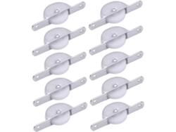 10 Piezas Rueda Plástico Puerta Corrediza Rueda Puerta