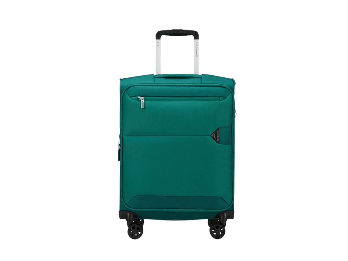 Maleta de cabina/trailer 55 cm, 4 ruedas, Urbify, verde pino, Samsonite