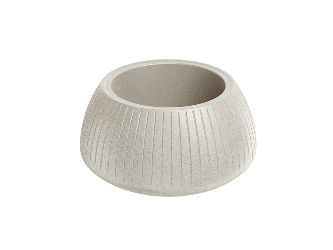 Maceta De Rotomoldeo Coro Bowl Arena Ø40x20