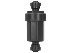 Filtro De Riego De 1/4 De Pulgada Con Conexión Rápida De Acero Inoxidable, Color Negro, Para Jardín.