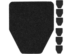 Juego De 6 Almohadillas Desechables Para Urinario Masculino - Alfombrillas Desechables Para Urinario De Baño Con Base De Goma