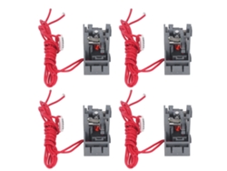 4 Piezas Desatamiento Por Derivación Para Interruptor Montaje Izquierdo Control Remoto Interruptor Derivación