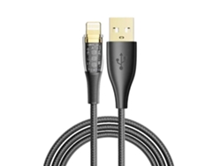 Cable Usb 2.0 Am A Lightning Pd20w. 2 Metros, Od 3,5mm. Con Luz Led.