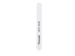 Lima recta de doble cara 17,8 cm blanca 80/80 2050 donegal