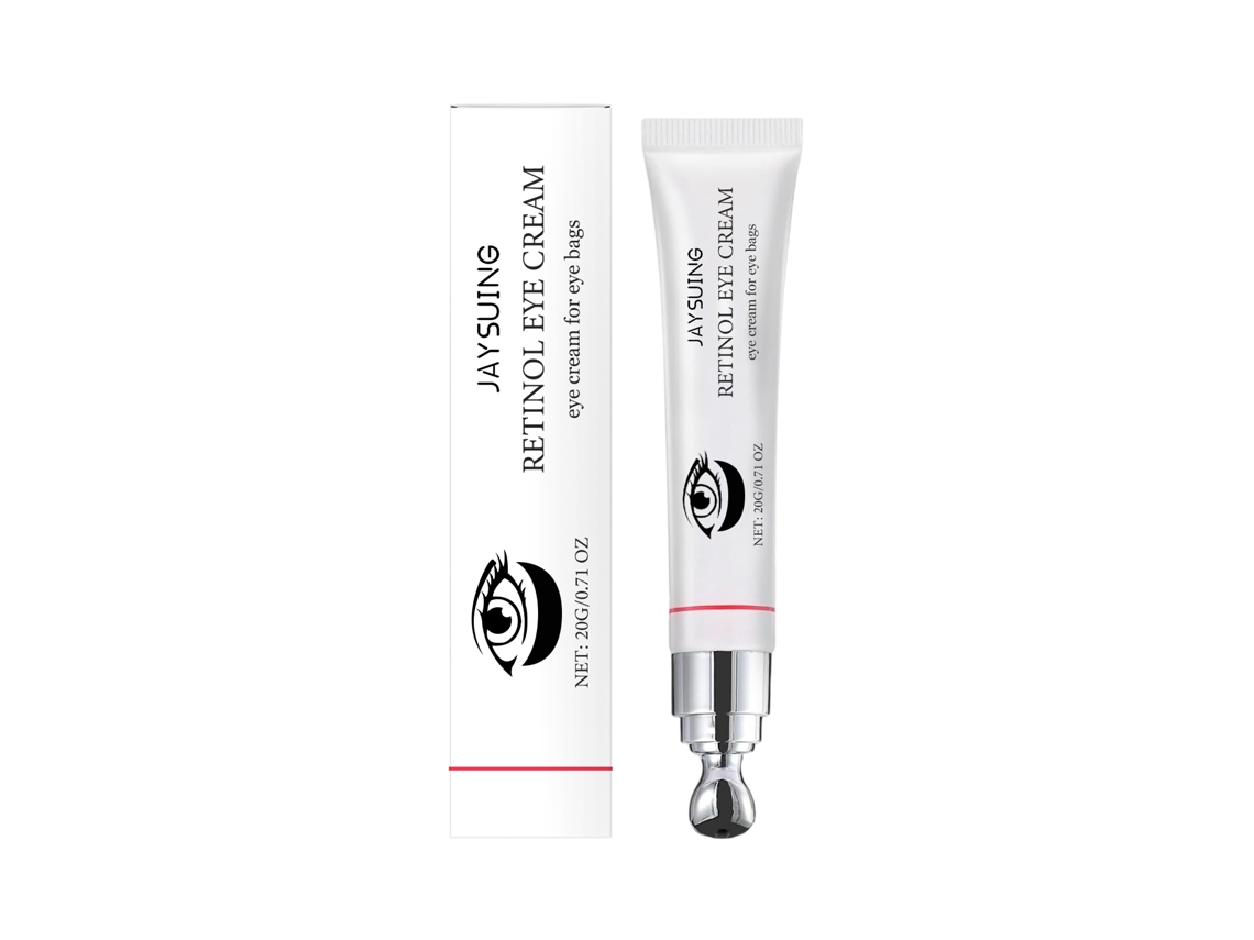 Crema antiarrugas para el contorno de ojos con retinol.