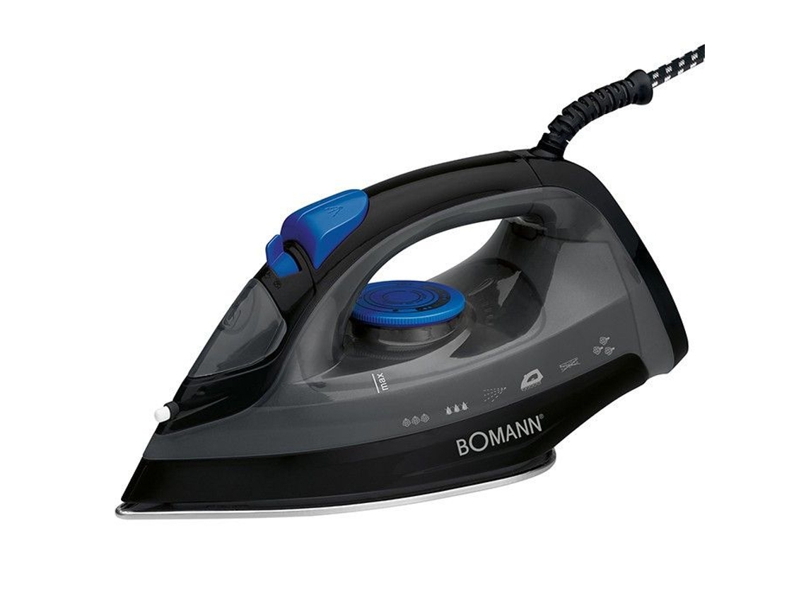 BOMANN Db 6003 Cb Plancha De Vapor 7 Funciones 1800W Negro/Azul