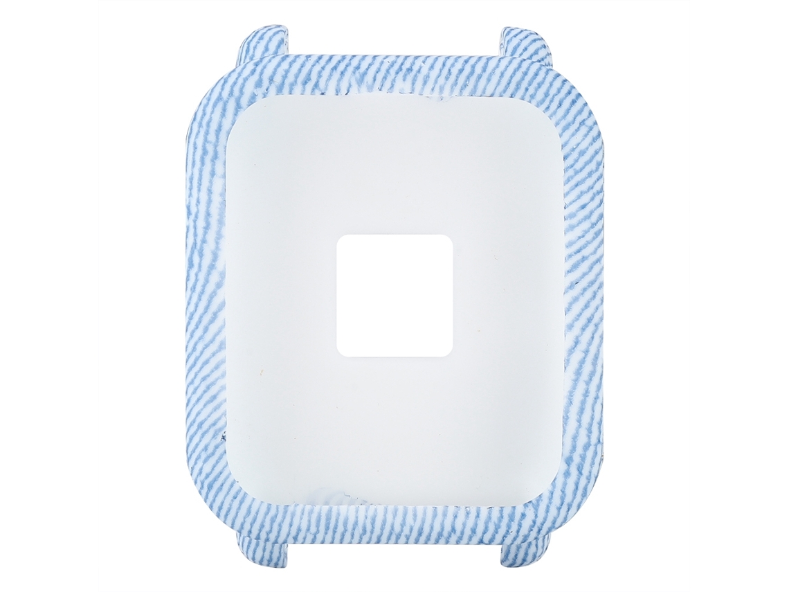 Caja Protectora (cobertura De Borde Completo, Antirotura, Anticrepado) Para Amazfit Youth Edition, Capucha Suave Con Patrón Pintado