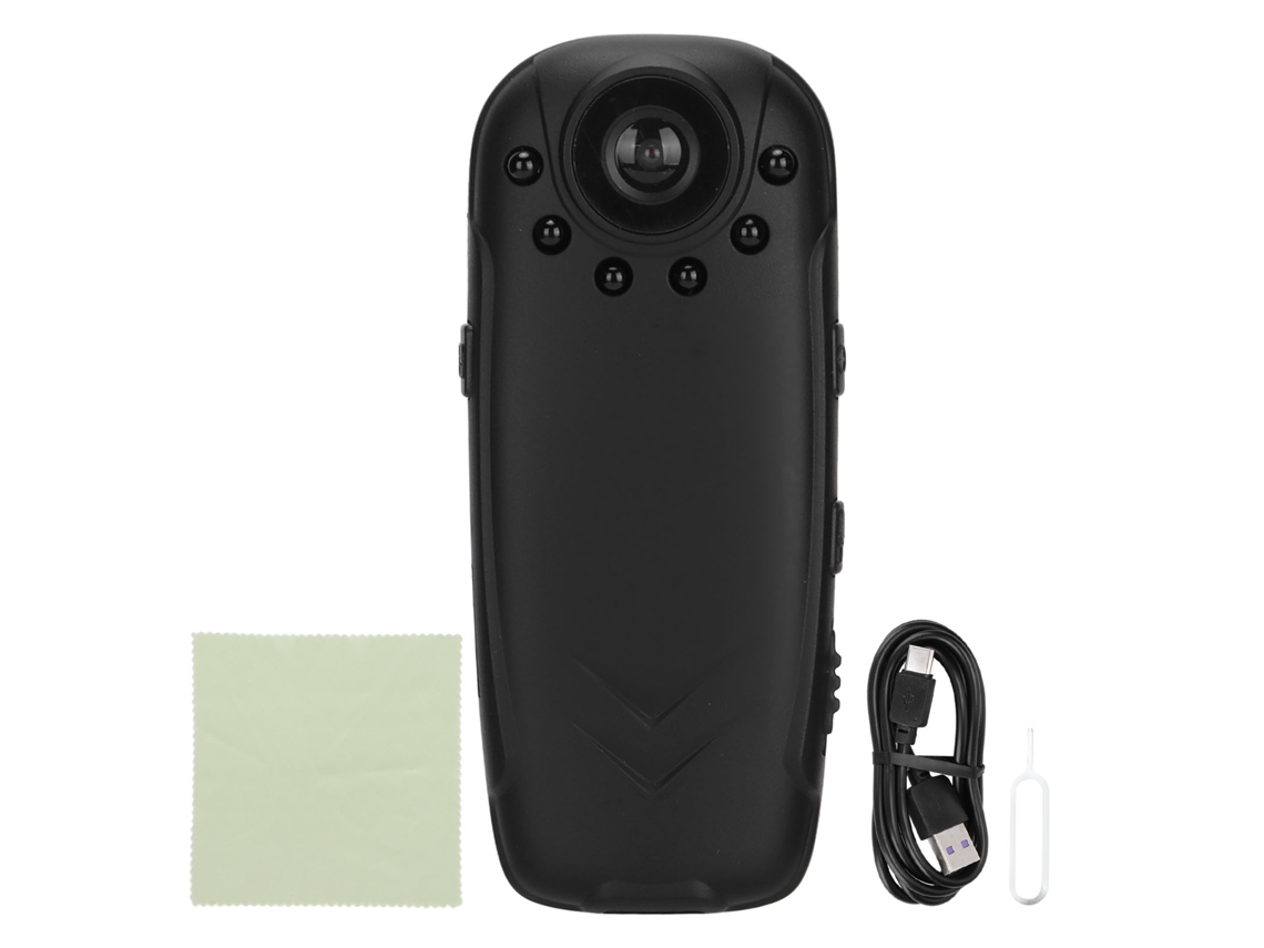 Cámara Corporal Mini Portátil Con Detección De Movimiento Para Trabajo, Actividades Al Aire Libre, Senderismo Y Viajes