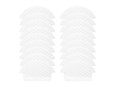 40pcs panos descartáveis para ecovacs ozmo900 dj35 aspirador esfregão