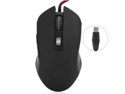 Ratón Mecánico Usb Para Juegos Con 8 Teclas, Antideslizante, 3200 Ppp, Interfaz Usb V1.